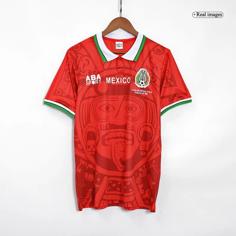 Fußballtrikot Retro Mexique 1998 — Sonderedition 3