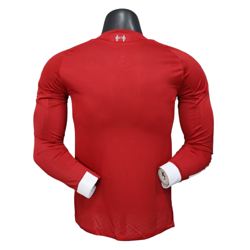 Camisa de time Liverpool 2025-26 — Principal, Manga comprida, Versão jogador 2
