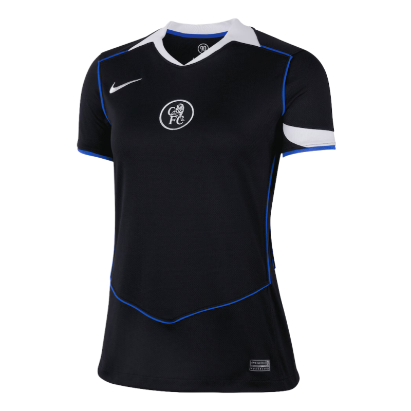 Camiseta de fútbol Mujer Chelsea 2025-26 — tercera equipación, versión aficionado 1