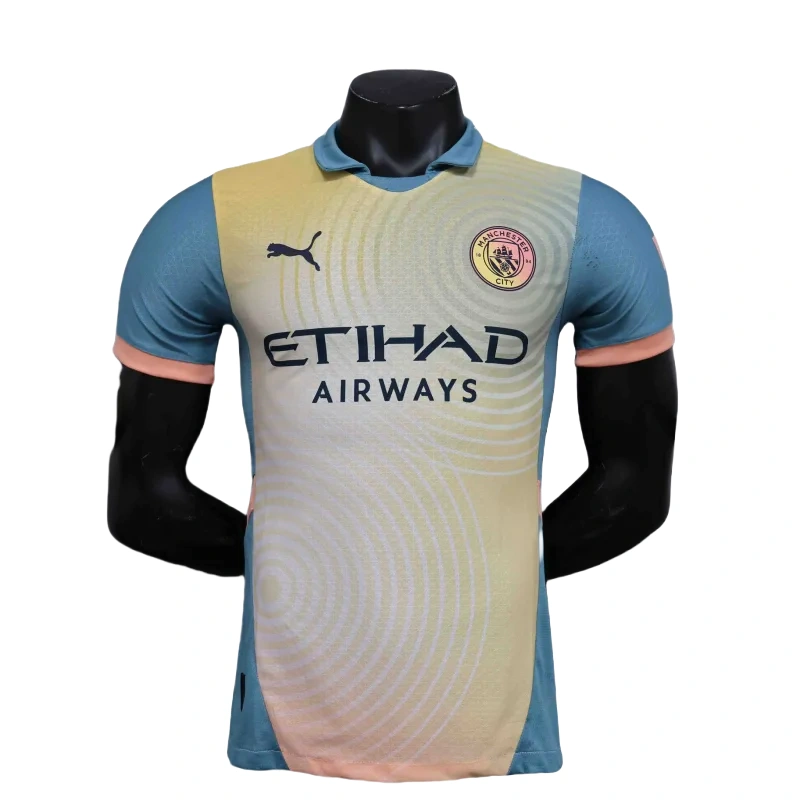 Camiseta de fútbol Manchester City 24-25 — Versión jugador 1