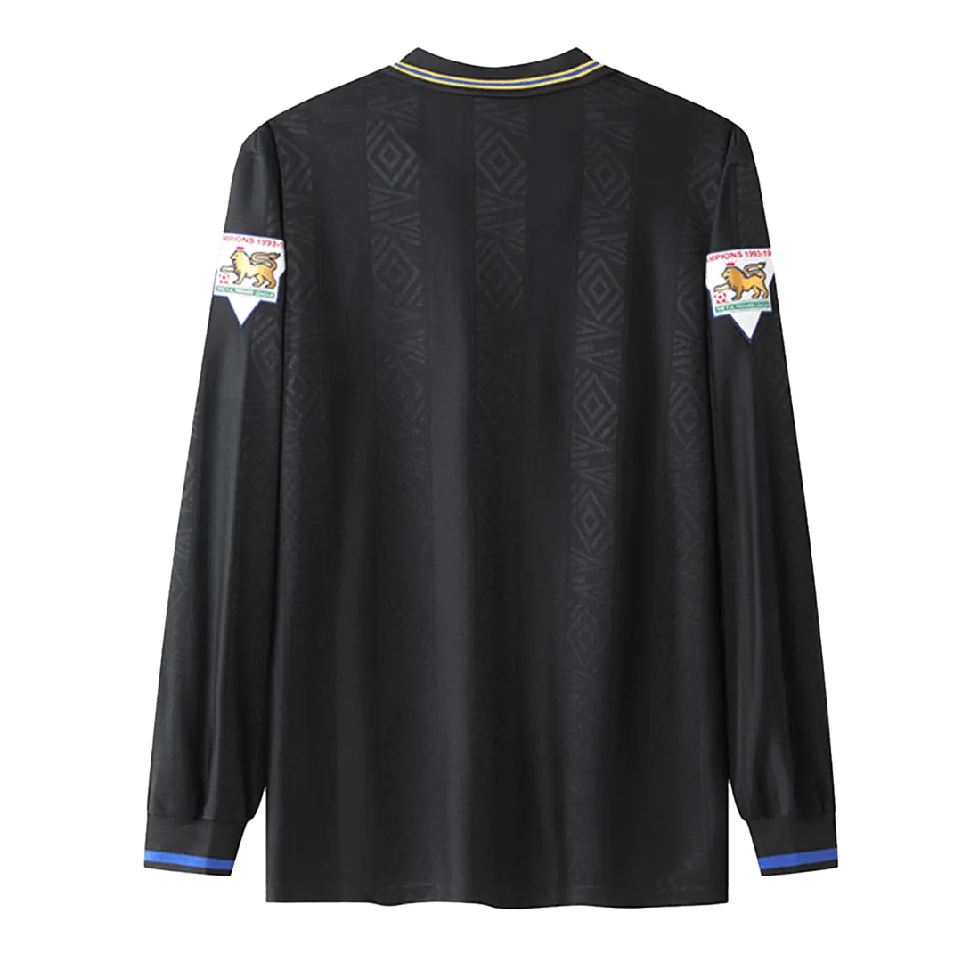 Camiseta de fútbol Retro Manchester United 1993/95 — Visitante, Manga larga 2
