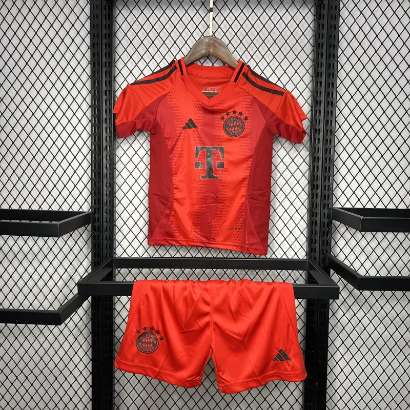 Football kit Kids Bayern Munich 24-25 — Home, maillot + short 3