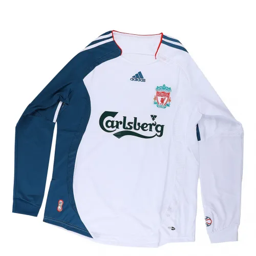 Camisa de time Retro Liverpool 06-07 — terceiro equipamento, Manga comprida 1