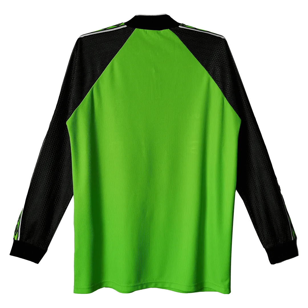Camiseta de fútbol Retro Manchester United 1998/99 — Manga larga, Portero 2