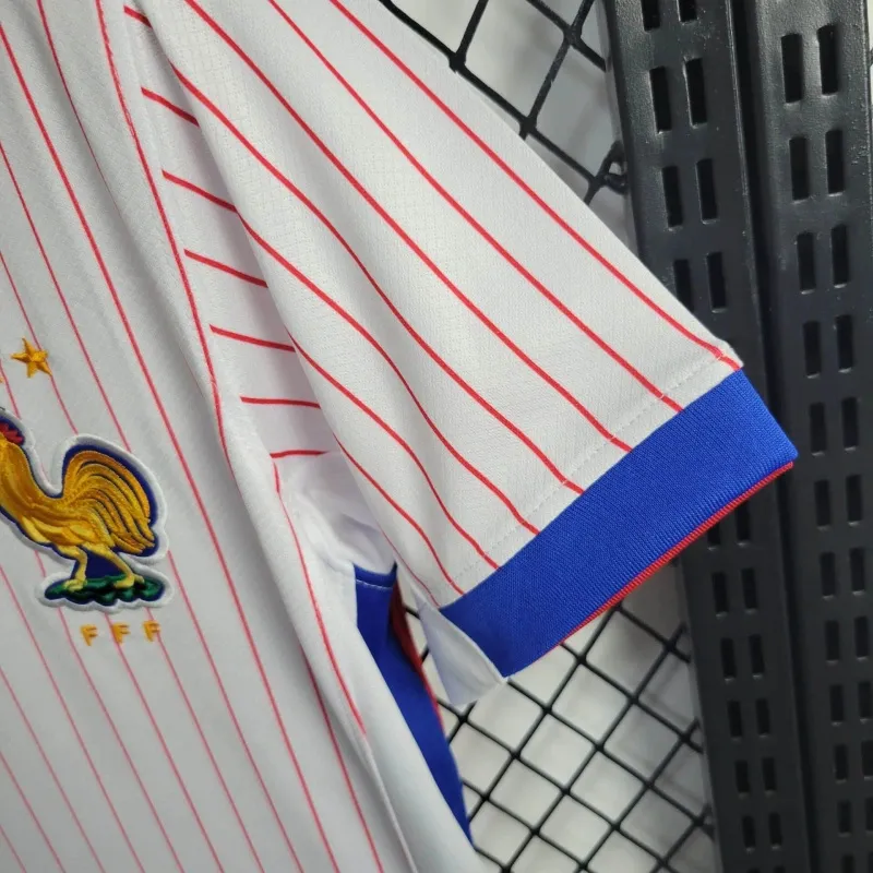 Camiseta de fútbol Mujer France 2024 — Visitante 6