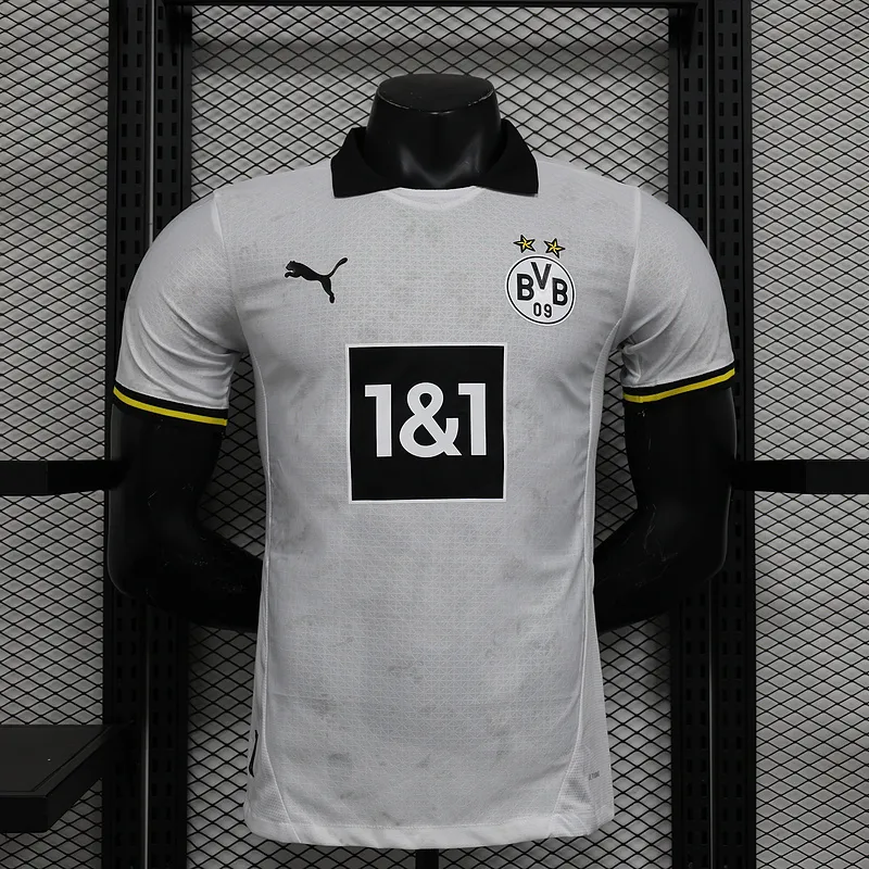 Camiseta de fútbol Borussia Dortmund 24-25 — tercera equipación, Versión jugador 3