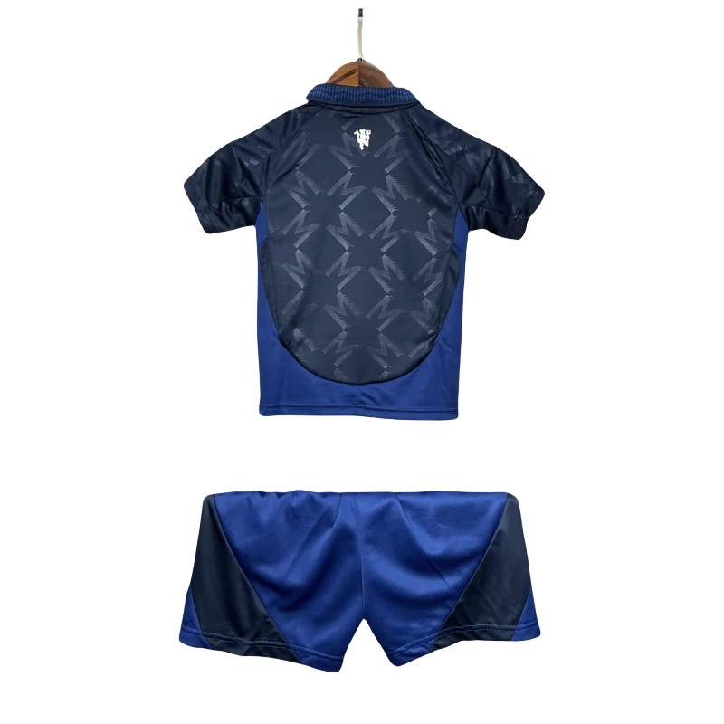 Football kit Kids Manchester United 24-25 — Away, maillot + short 2