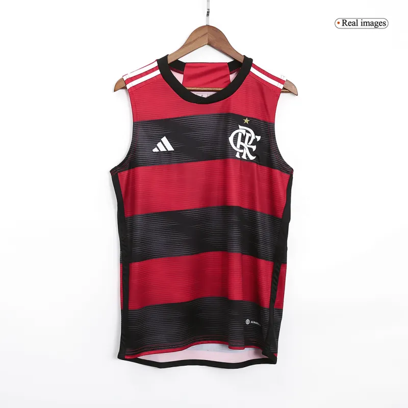 Camiseta de fútbol CR Flamengo 2023/24 — entrenamiento, noir, rouge 3