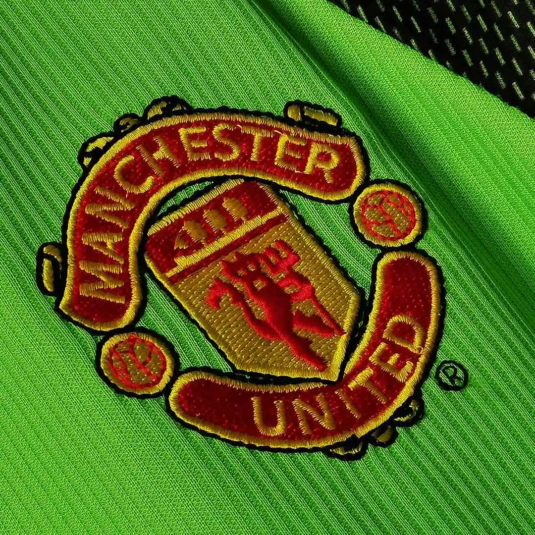 Camiseta de fútbol Retro Manchester United 1998/99 — Manga larga, Portero 3