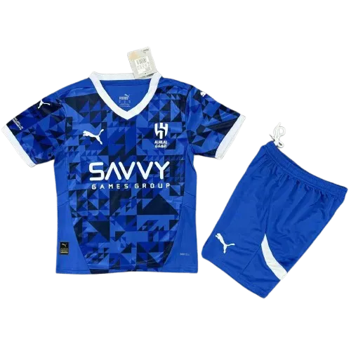 Camiseta de fútbol Infantil Al Hilal SFC 2024-25 — Local, maillot + short 1