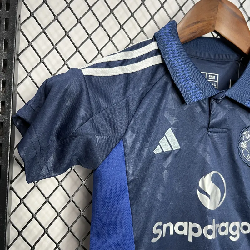 Football kit Kids Manchester United 24-25 — Away, maillot + short 5
