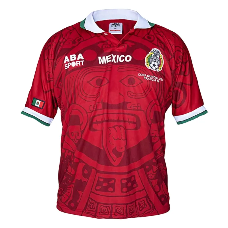 Fußballtrikot Retro Mexique 1998 — Sonderedition 1