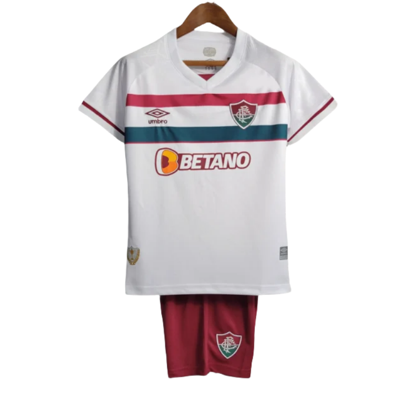 Conjunto de fútbol Infantil Fluminense FC 23-24 — Visitante, maillot + short 1