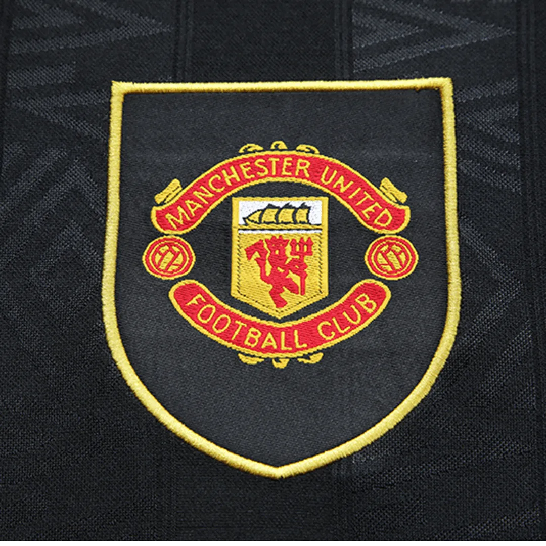 Camiseta de fútbol Retro Manchester United 1993/95 — Visitante, Manga larga 4