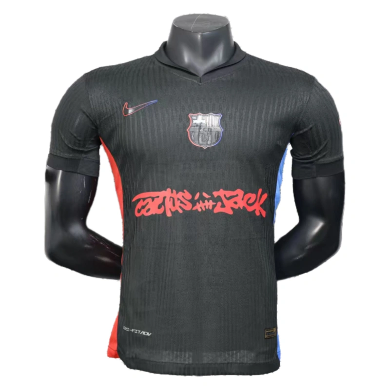 Football jersey Barcelona 2024/25 — Away, Player version, Travis Scott 1
