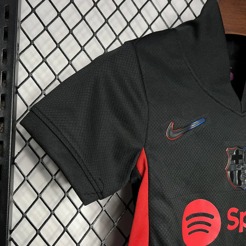 Conjunto de fútbol Infantil Barcelona 24-25 — Visitante, maillot + short 6