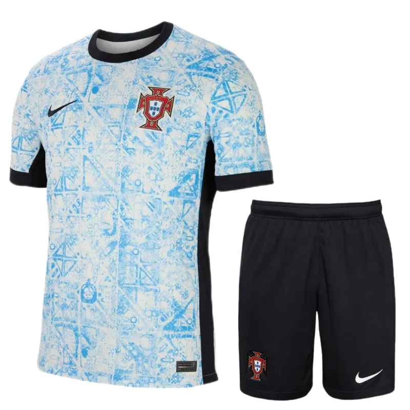 Conjunto de fútbol Portugal 2024 — Visitante, maillot + short 1
