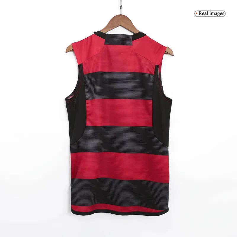 Camiseta de fútbol CR Flamengo 2023/24 — entrenamiento, noir, rouge 4