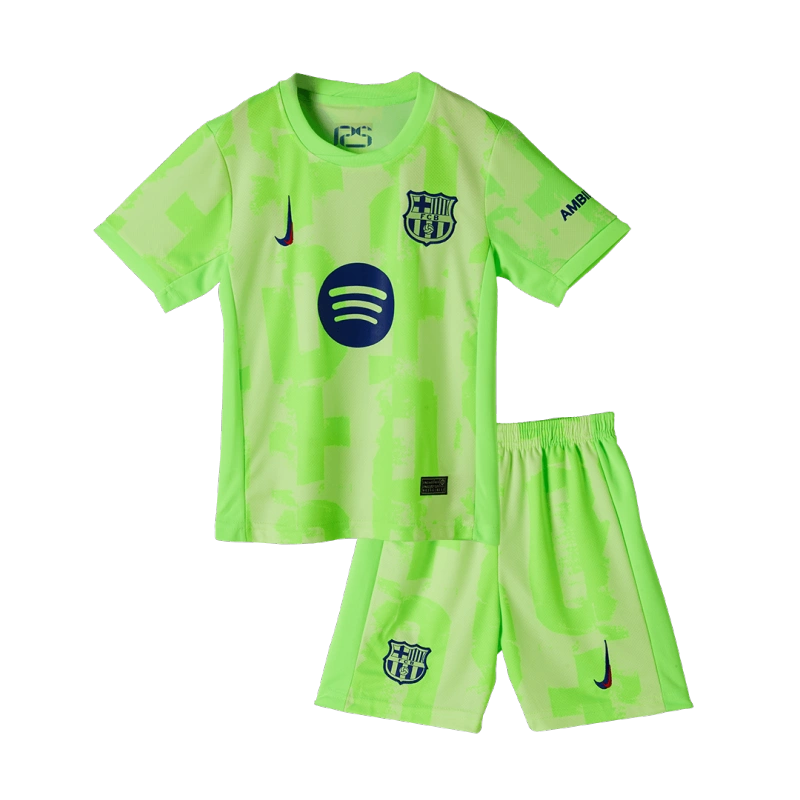 Set bola sepak Kanak-kanak Barcelona 24-25 — jersi ketiga 1